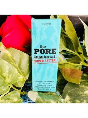 NIB Benefit The POREfessional Super Setter Setting Spray Deluxe Travel Size
